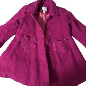 Florence Eiseman Fuchsia Wool Coat